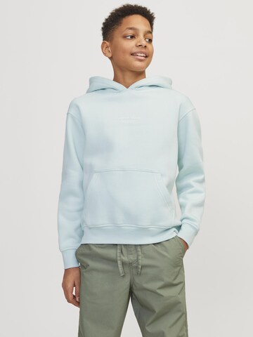 Jack & Jones Junior Sweatshirt in Blau: Vorderseite