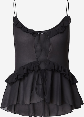 WEEKDAYTop 'Ena' - crna boja: prednji dio