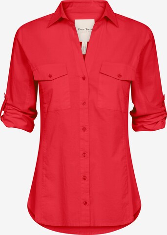 Chemisier 'Cortnia' Part Two en rouge : devant