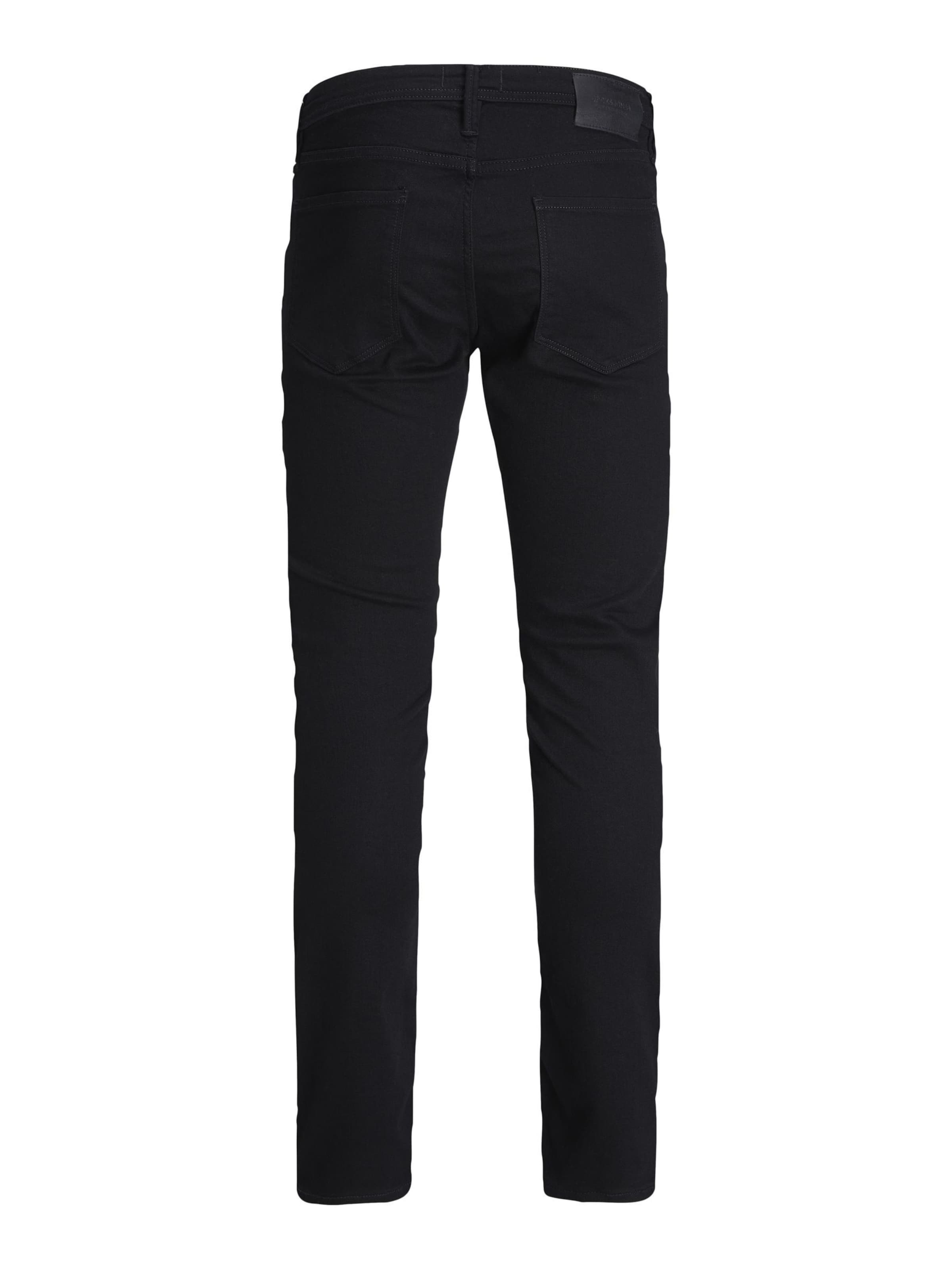 JACK & JONES Skinny Jeans 'Glenn Felix' in Black