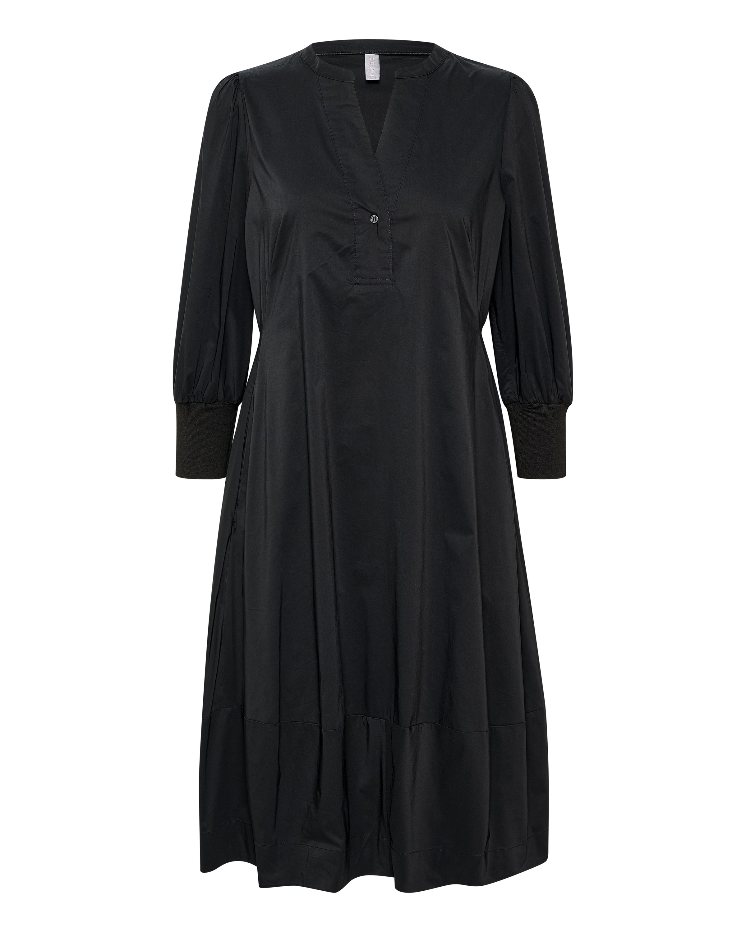 CULTURE Kleid 'CU Antoinett' in Schwarz: Vorderseite