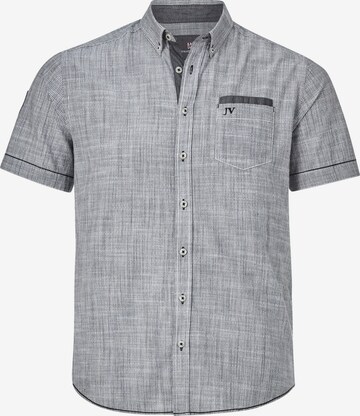 Jan Vanderstorm Button Up Shirt ' Milos ' in Grey: front