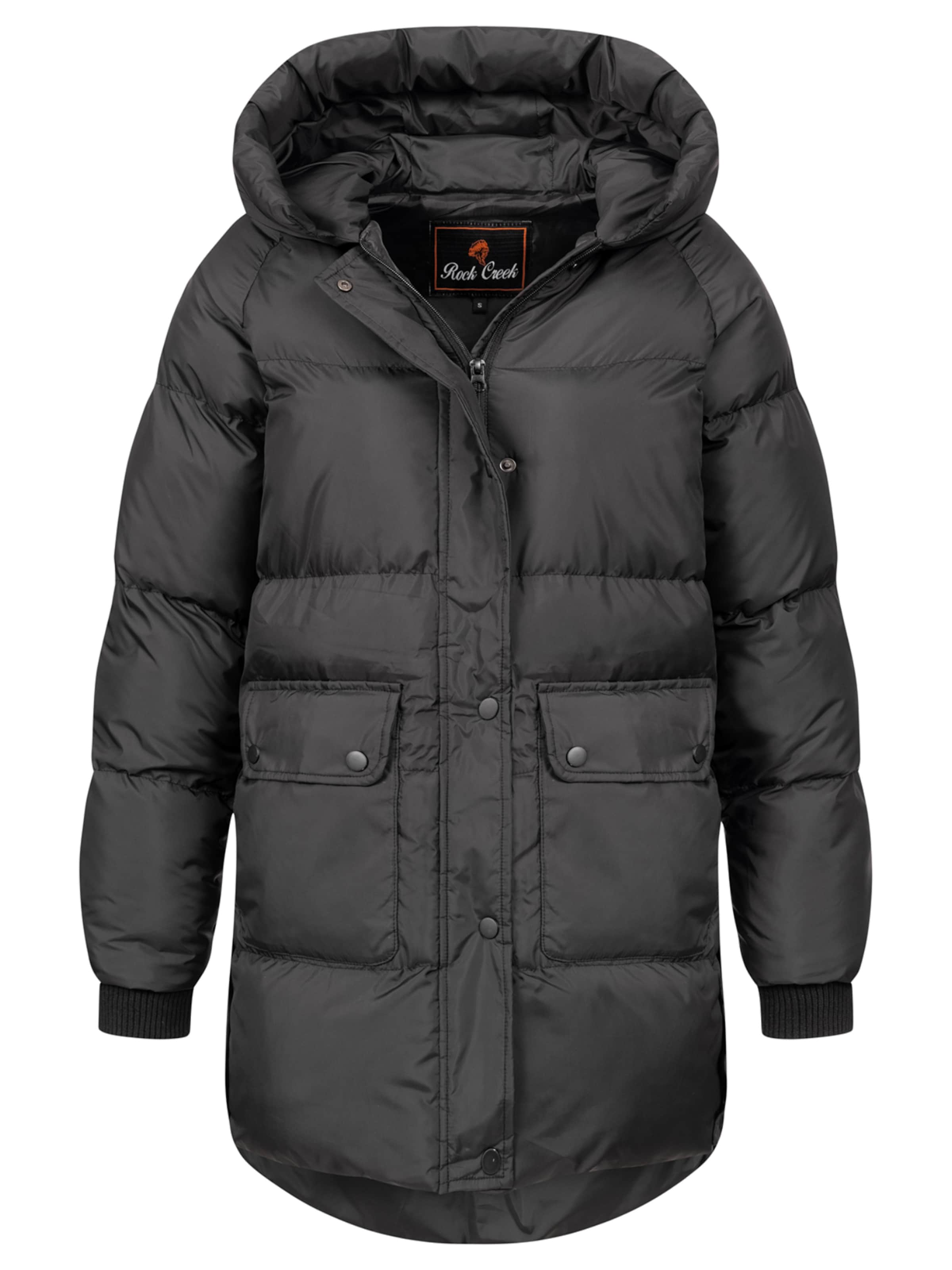 Rock Creek Jacke in Schwarz: Vorderseite