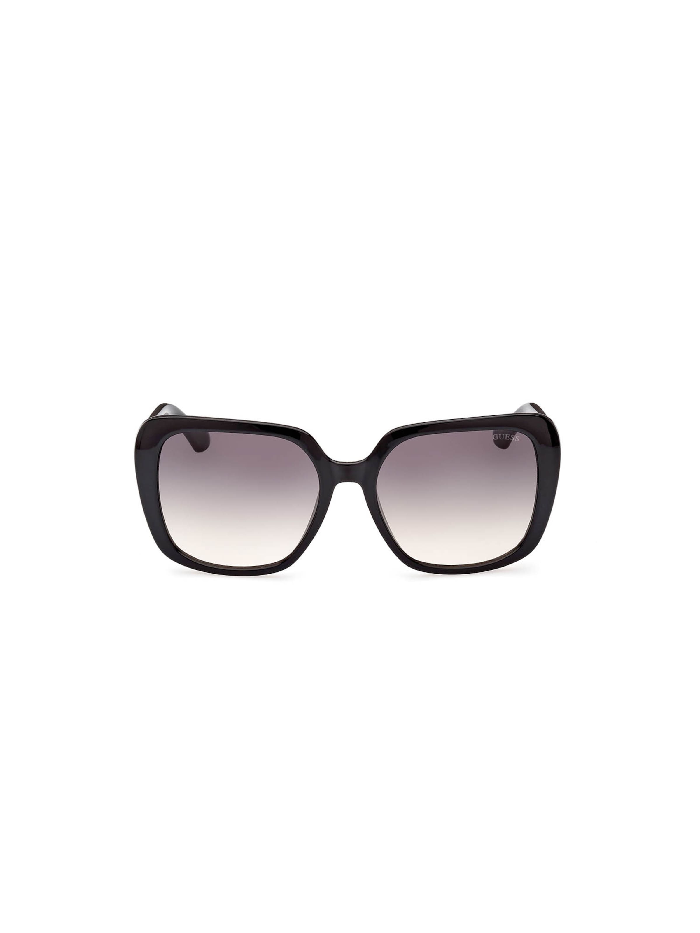 GUESS Sonnenbrille in Schwarz: Vorderseite