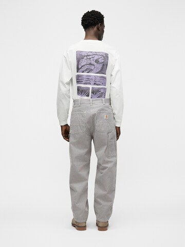 Carhartt WIP Широка кройка Панталон 'Mercer' в сиво