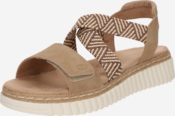 TOM TAILOR Sandaalit värissä beige: etupuoli