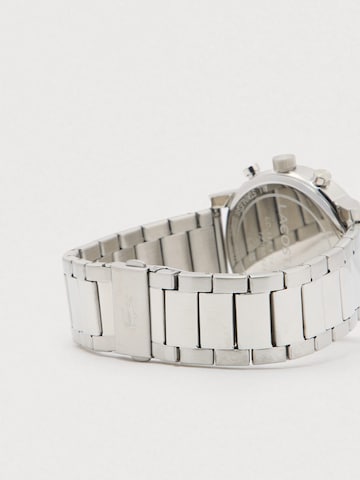 LACOSTE Аналоговые часы 'Replay' в Серебристый