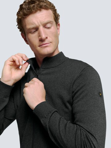 Vestes en maille No Excess en gris
