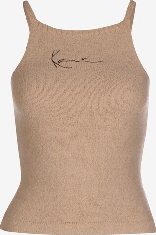 Karl Kani Stricktop in Beige: predná strana