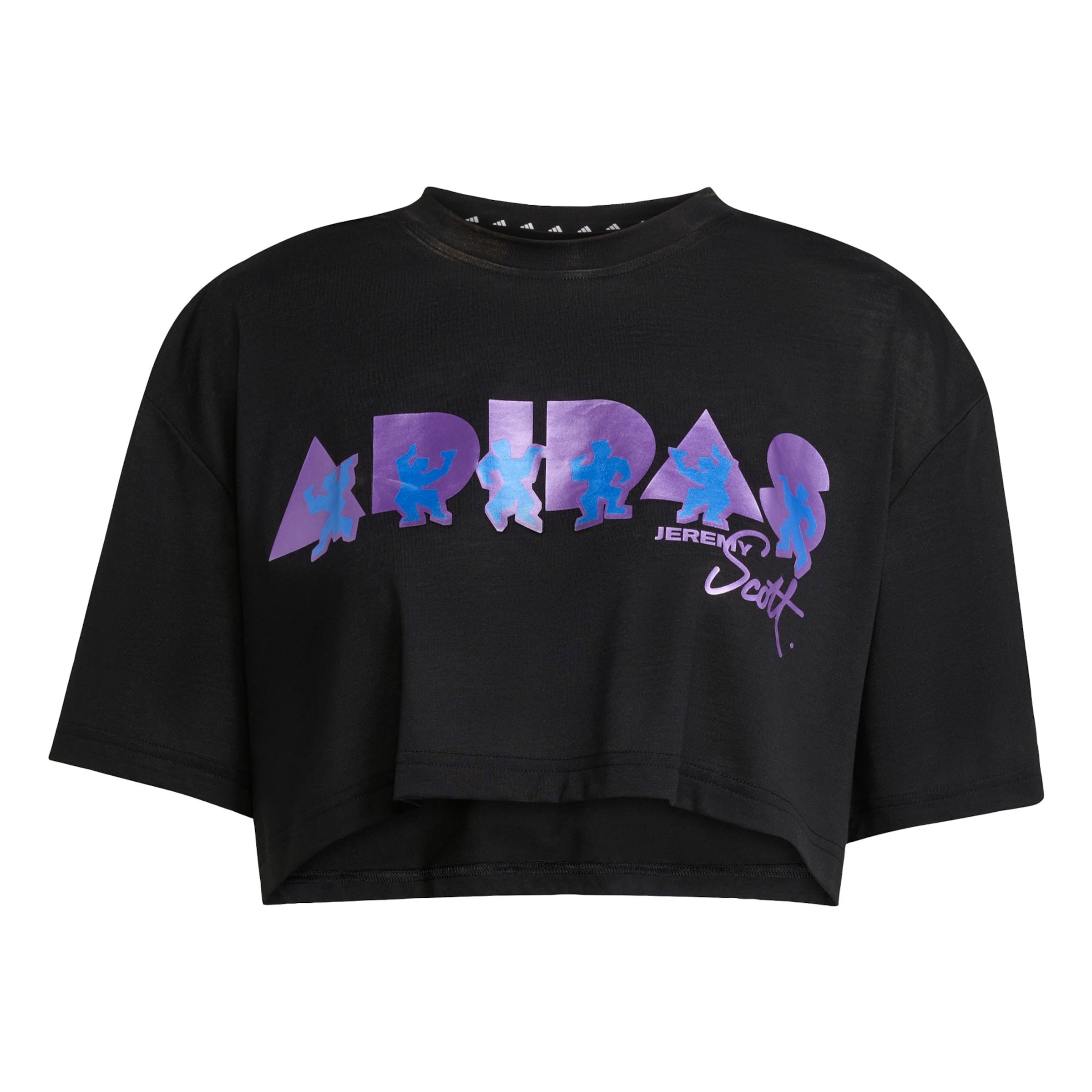 ADIDAS PERFORMANCE Funktionsshirt 'Adidas x Jeremy Scott' in Schwarz: Vorderseite