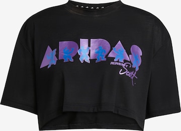 T-shirt fonctionnel 'Adidas x Jeremy Scott' ADIDAS PERFORMANCE en noir : devant