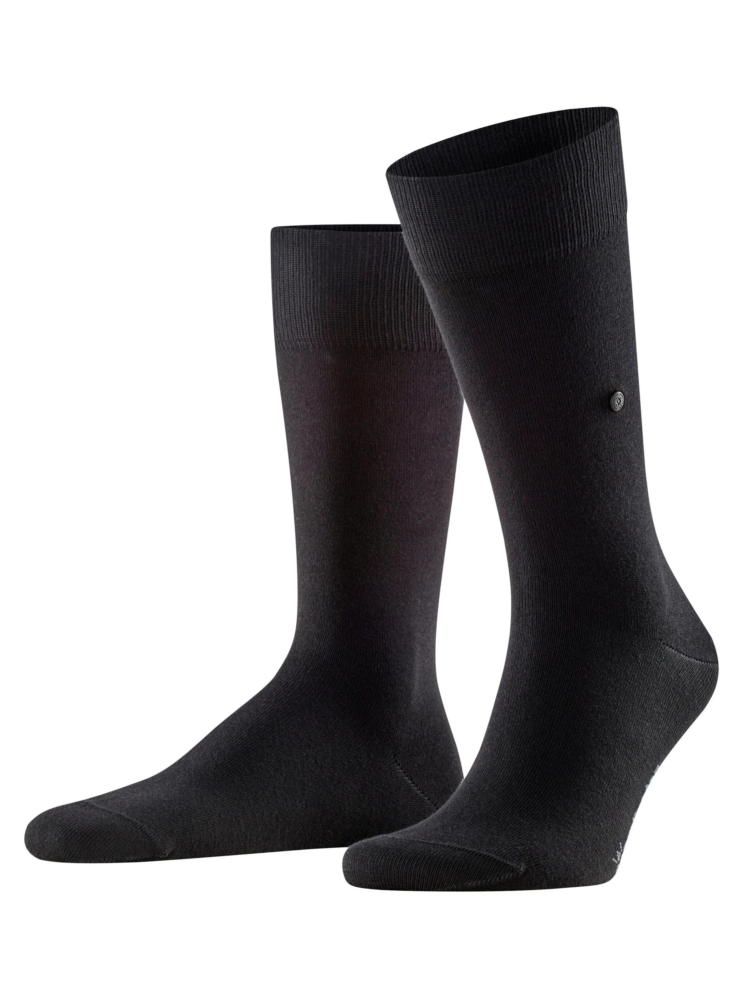BURLINGTON Socken 'Brit Style' in Schwarz