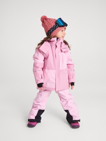 Reima Regular Weatherproof pants ' Proxima ' in Pink: front