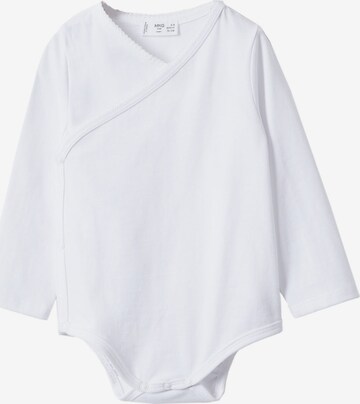 MANGO KIDS Romper/Bodysuit 'KORA' in White: front