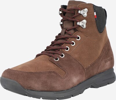 TOMMY HILFIGER Lace-Up Boots in Brown / Black, Item view