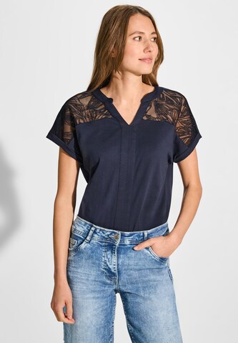 CECIL Shirt in Blau: Vorderseite