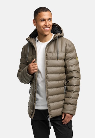 INDICODE JEANS Between-season jacket 'INAmiso' in Brown