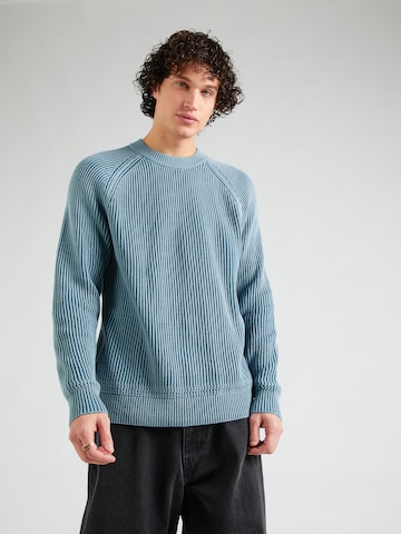 Abercrombie & Fitch Sweater in Blue: front