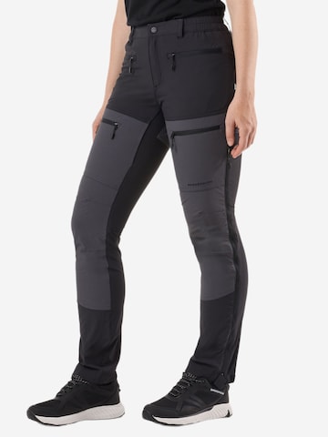 SWEDEMOUNT Regular Outdoor trousers 'Lofoten' in Grey