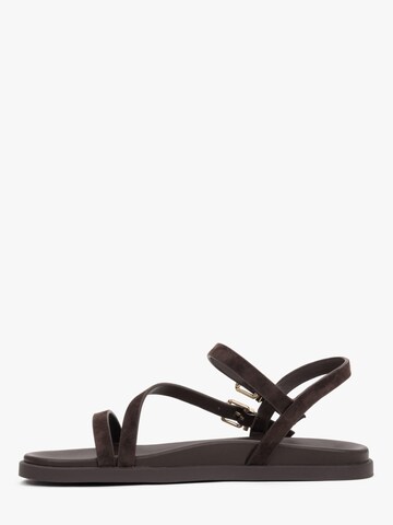 Estro Sandaal '917-12-1' in Bruin