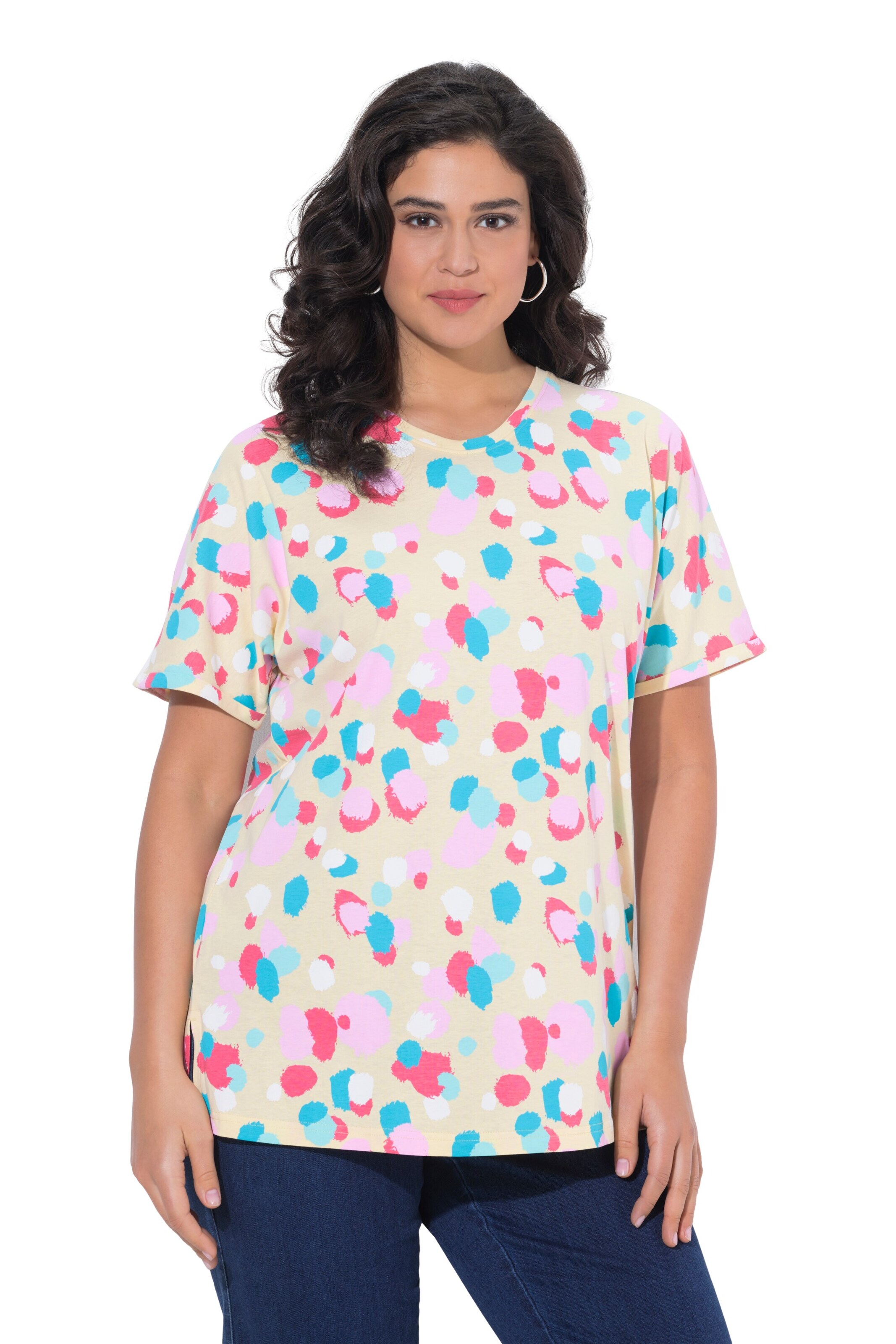 Ulla Popken Shirt in Beige: front
