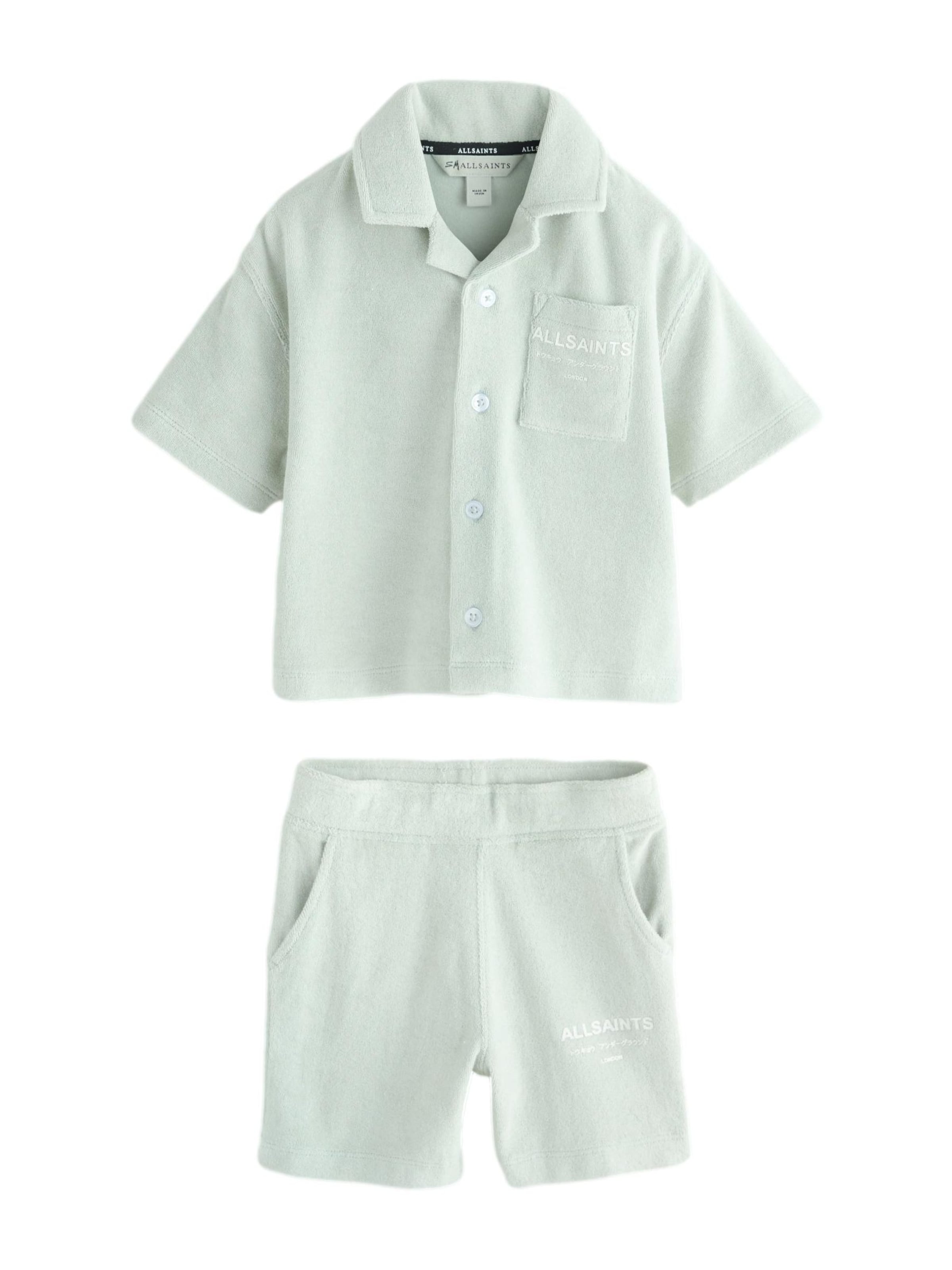 smALLSAINTS Set 'Underground' i grön: framsida