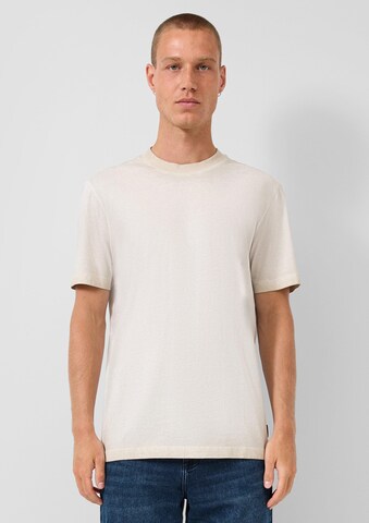 QS T-Shirt in Beige: Vorderseite