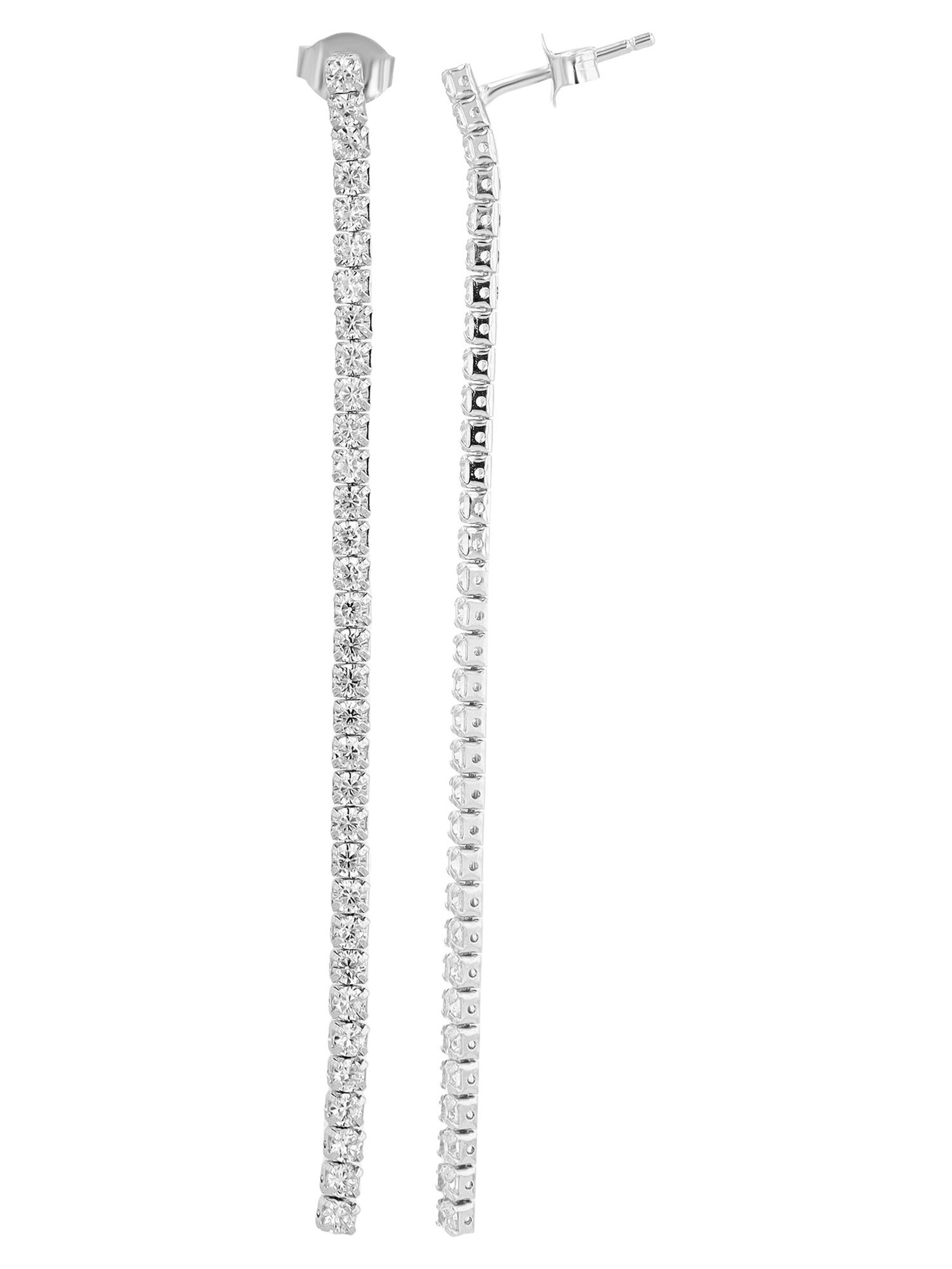 Akzent Earrings 'Alwina, 925 Sterlingsilber, langlebig' in Silver