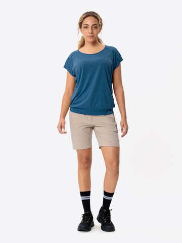 VAUDE Performance shirt 'Skomer III' in Blue