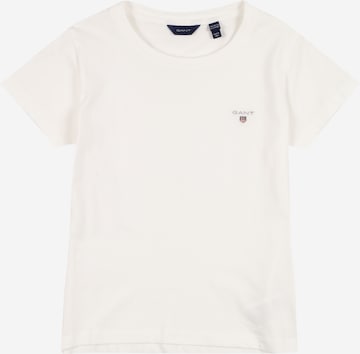 GANT T-Shirt in Weiß: front