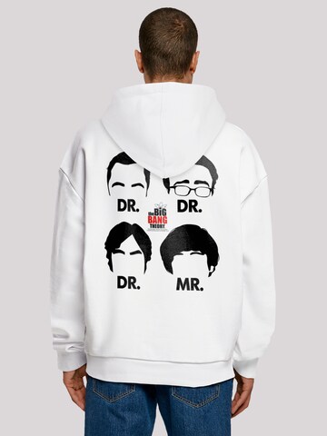 F4NT4STIC Sweatshirt in White: front