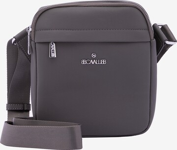 Borsa a tracolla 'Borsa a Tracolla B Cavalli Poliestere Zip Nera 19x21x6 cm' di B. Cavalli in grigio: frontale