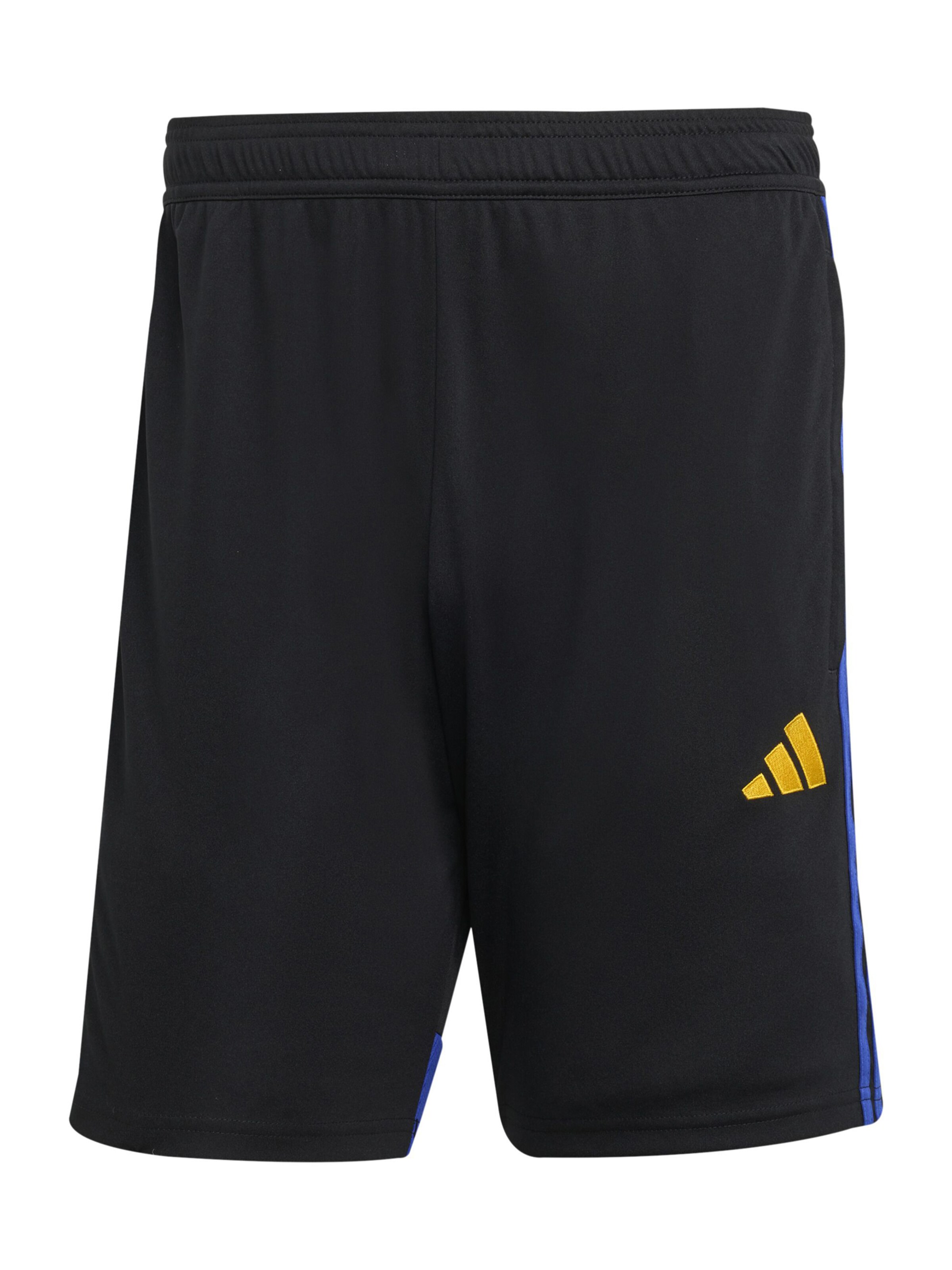 melns ADIDAS PERFORMANCE Sporta bikses 'Tiro 25 Essentials': no priekšpuses