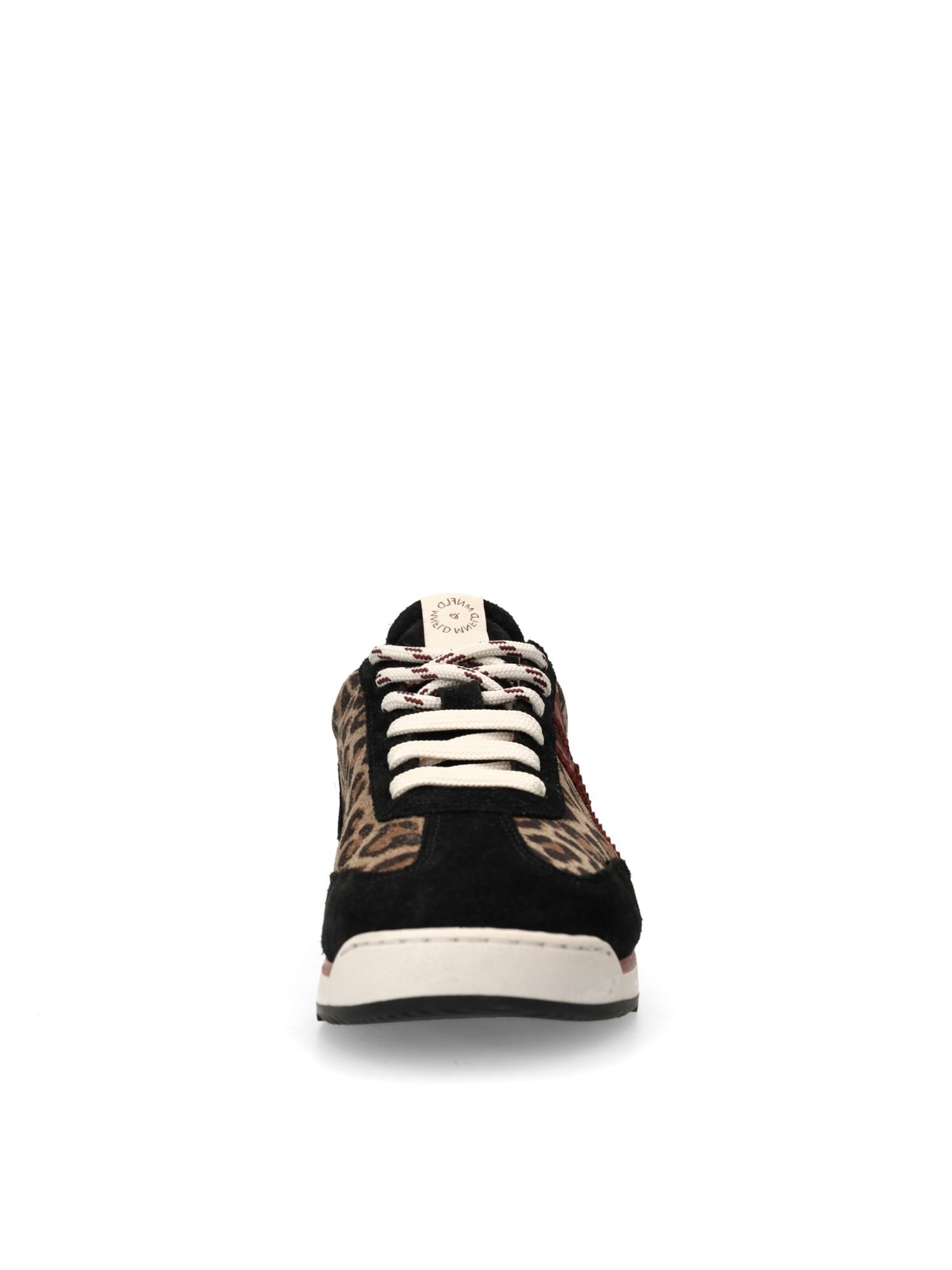 MANFIELD Sneakers laag in Zwart