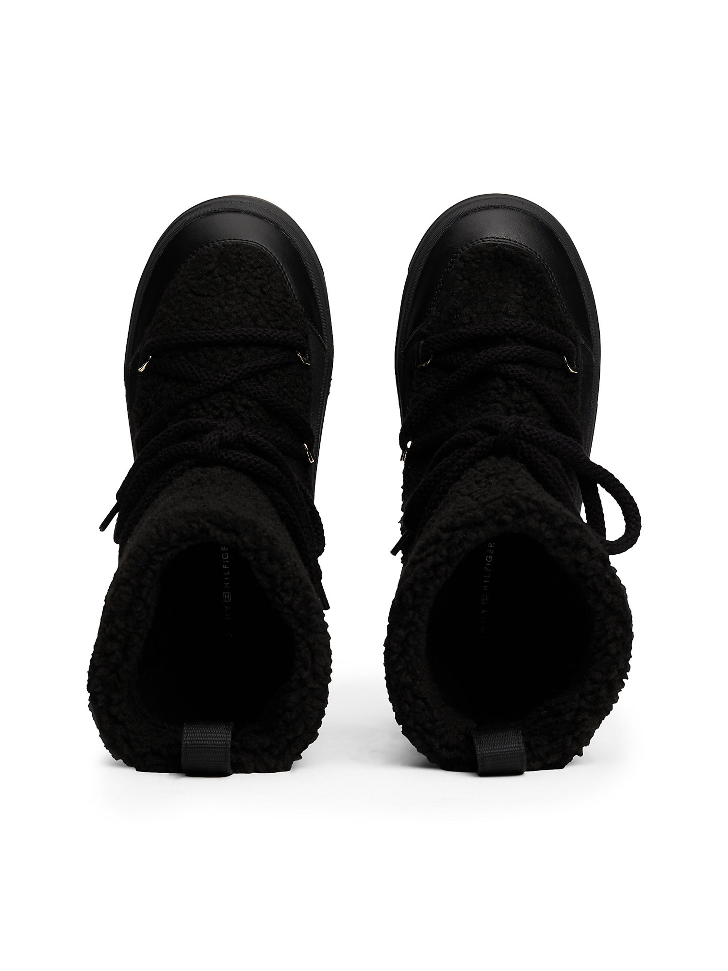 TOMMY HILFIGER Snehule - Čierna