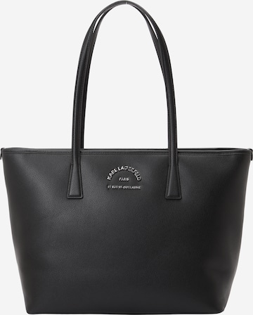 Karl LagerfeldShopper torba - crna boja: prednji dio