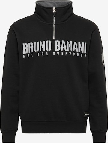 BRUNO BANANI Sweatshirt 'Andrews' in Black: front