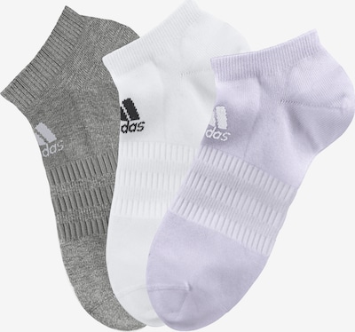 ADIDAS PERFORMANCE Sportsocken in grau / dunkelgrau / weiß, Produktansicht
