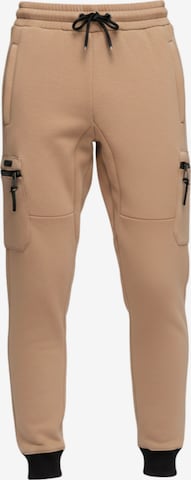 Ombre - regular Pantalón deportivo en beige: frente