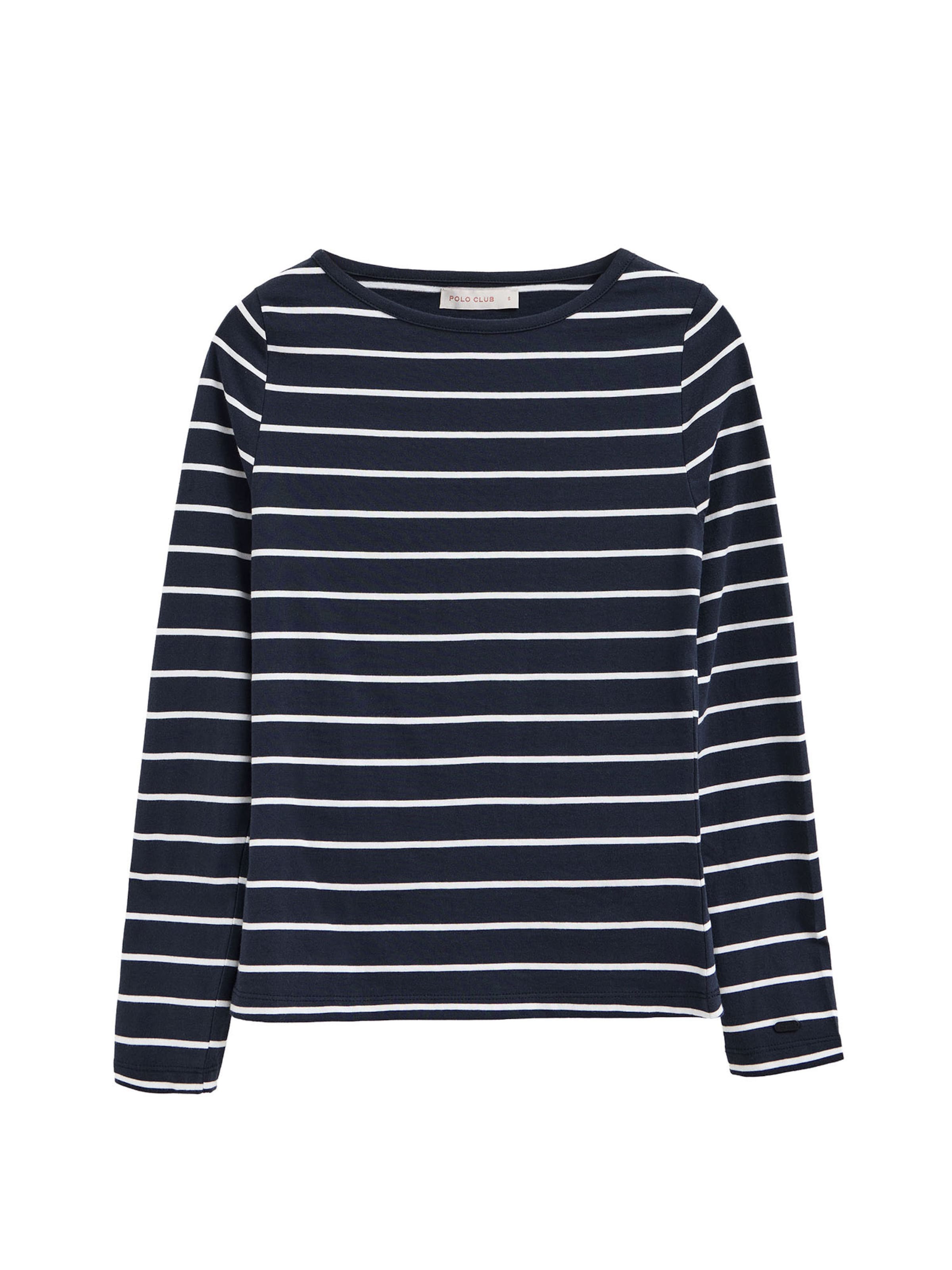 Polo Club Shirt 'MARIOLE' in Blau: Vorderseite