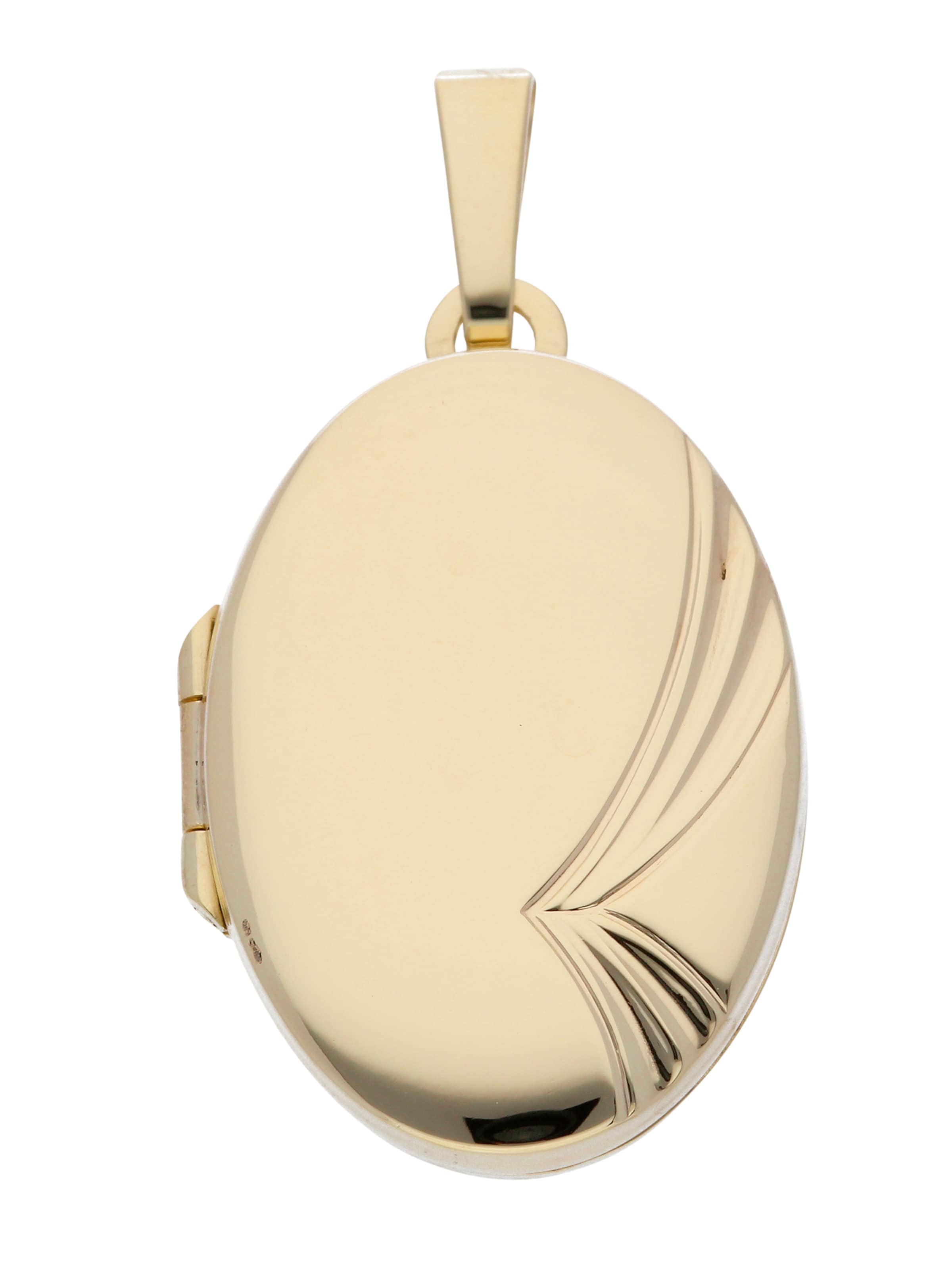 Adelia´s Pendant in Gold: front