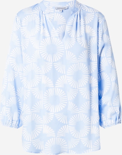 MORE & MORE Bluza u svijetloplava / bijela, Pregled proizvoda