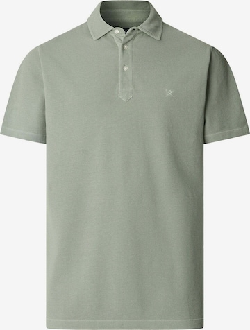 Maglietta 'GMD PIQUE SS' di Hackett London in verde: frontale