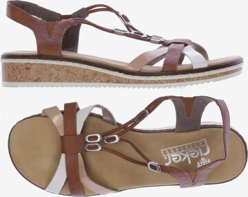 Rieker Sandals & High-Heeled Sandals in 41 in Brown: front