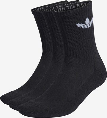 Chaussettes 'Cushioned Trefoil ' ADIDAS ORIGINALS en noir