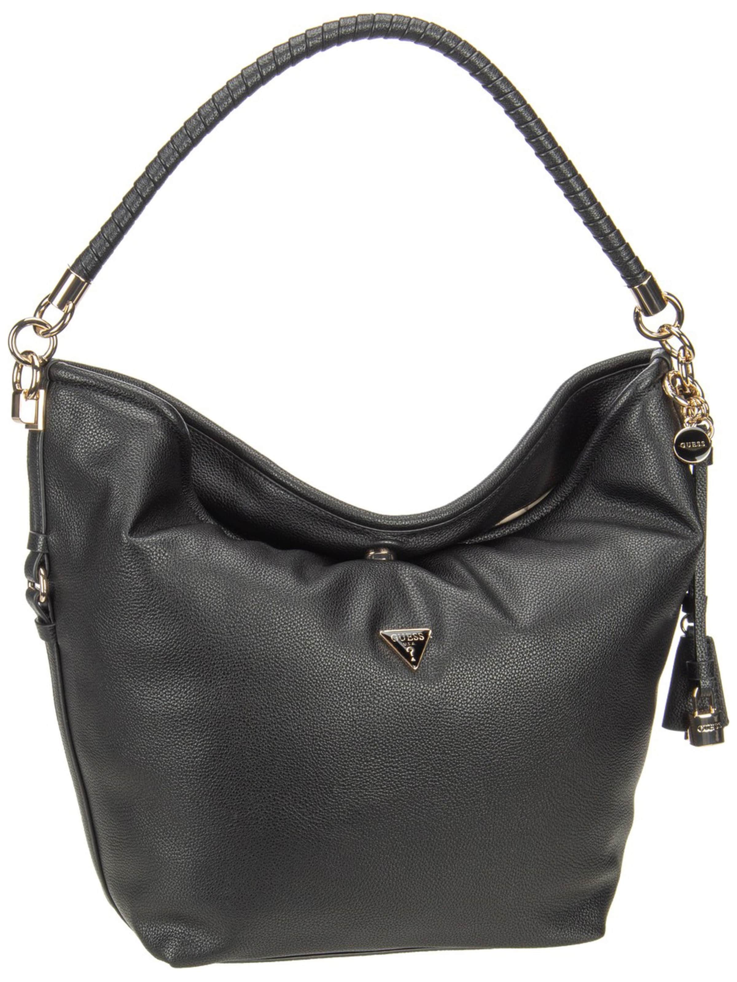 GUESS Schultertasche 'Danya' in Schwarz: Vorderseite
