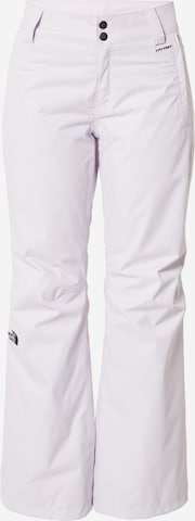 Regular Pantalon outdoor 'SALLY' THE NORTH FACE en violet : devant