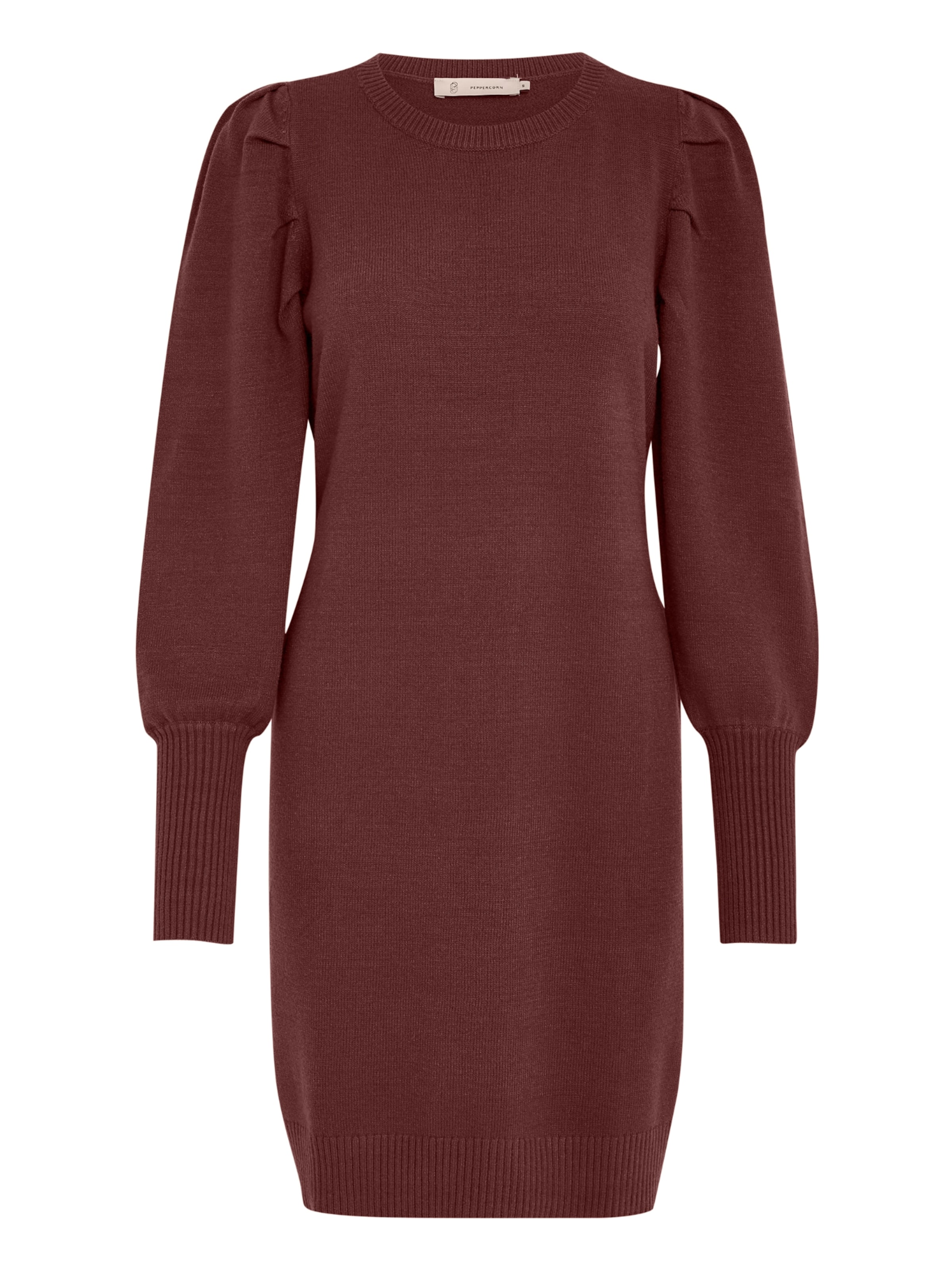 Peppercorn Úpletové šaty 'Anissa' – hnědá: přední strana