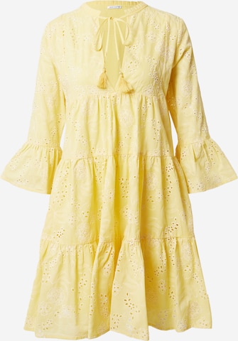 True Religion Φόρεμα σε κίτρινο: μπροστά