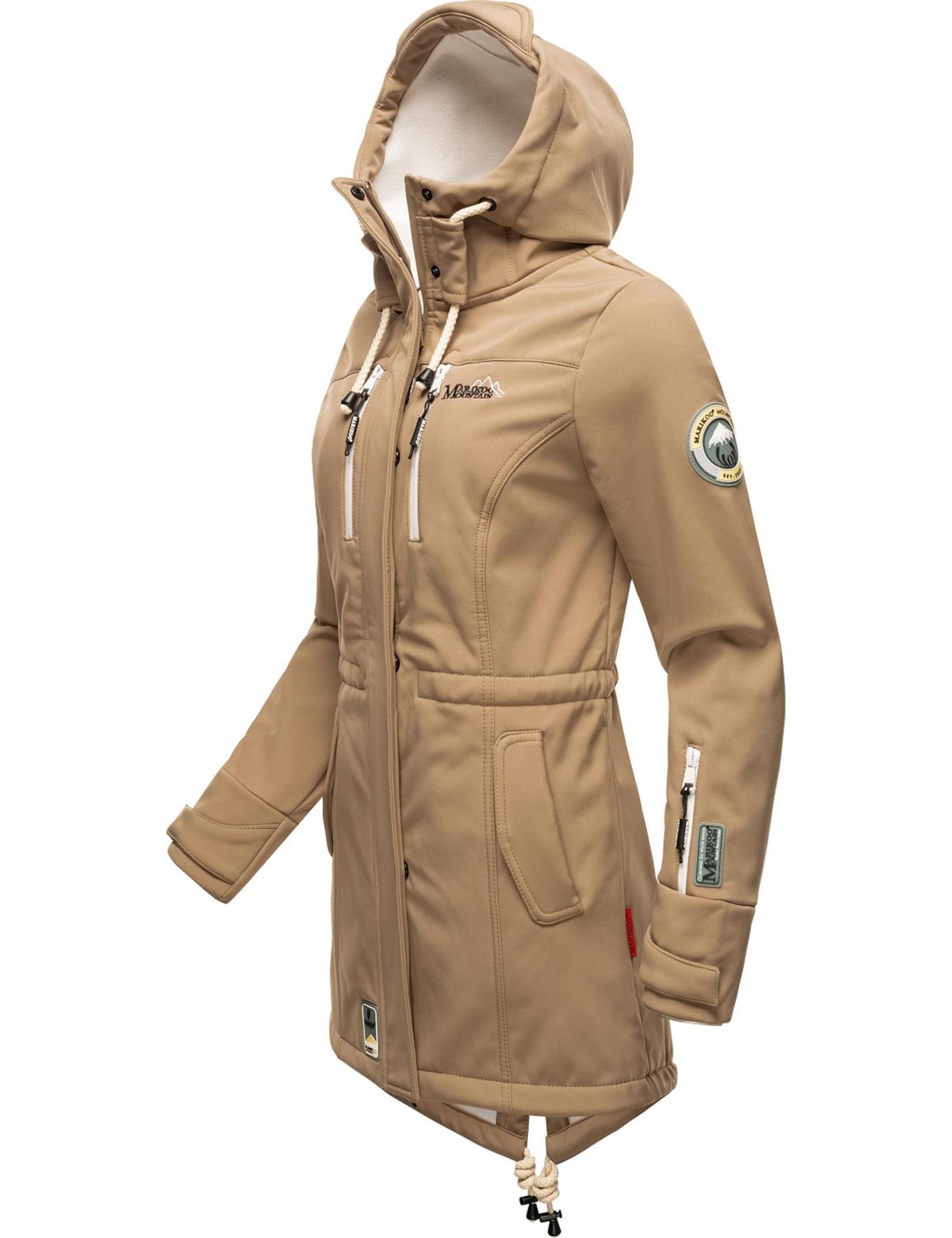 MARIKOO Raincoat 'Zimtzicke' in Brown